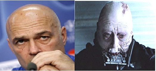 Gross has been successful in spite of, or perhaps because of his resemblance to a dying Anakin Skywalker