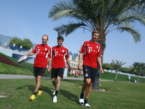 Is Holger really that tall?  Must be the angle.