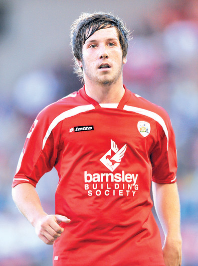 Barnsley midfielder Jacob Butterfield.