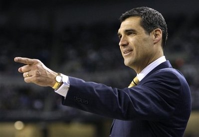 Jay Wright in the National Semifinal (AP Photo)
