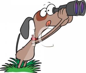 Dog_standing_in_the_grass_looking_through_binoculars_royalty_free_clipart_picture_100211-114631-514053_medium