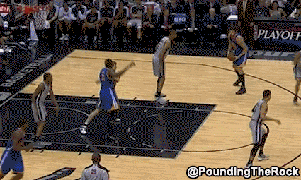 NBA Playoffs 2013: Warriors tie series with Spurs, in GIFs 