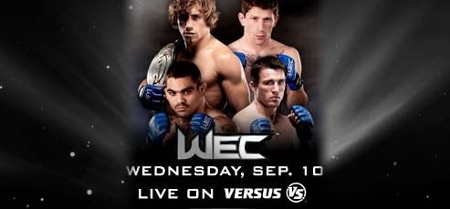 WEC 36 Fight Card