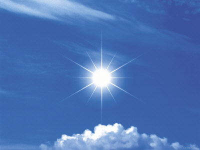 Starbust-sun-above-clouds-in-blue-sky-photographic-print-c13062857_medium