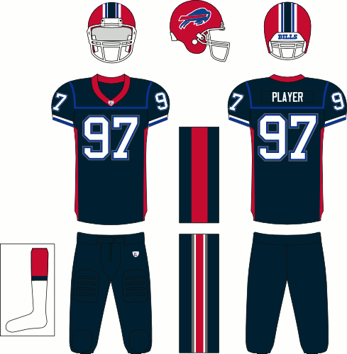 Buffalo Bills Uniforms Throughout The Years - Buffalo Rumblings