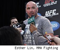 Dana White will answer questions from the media at the UFC 140 press conference.