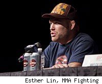Chris Leben answered questions from the media at the UFC 138 press conference.