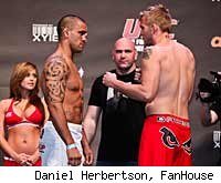 James Te-Huna vs. Alexander Gustafsson is a fight at UFC 127.